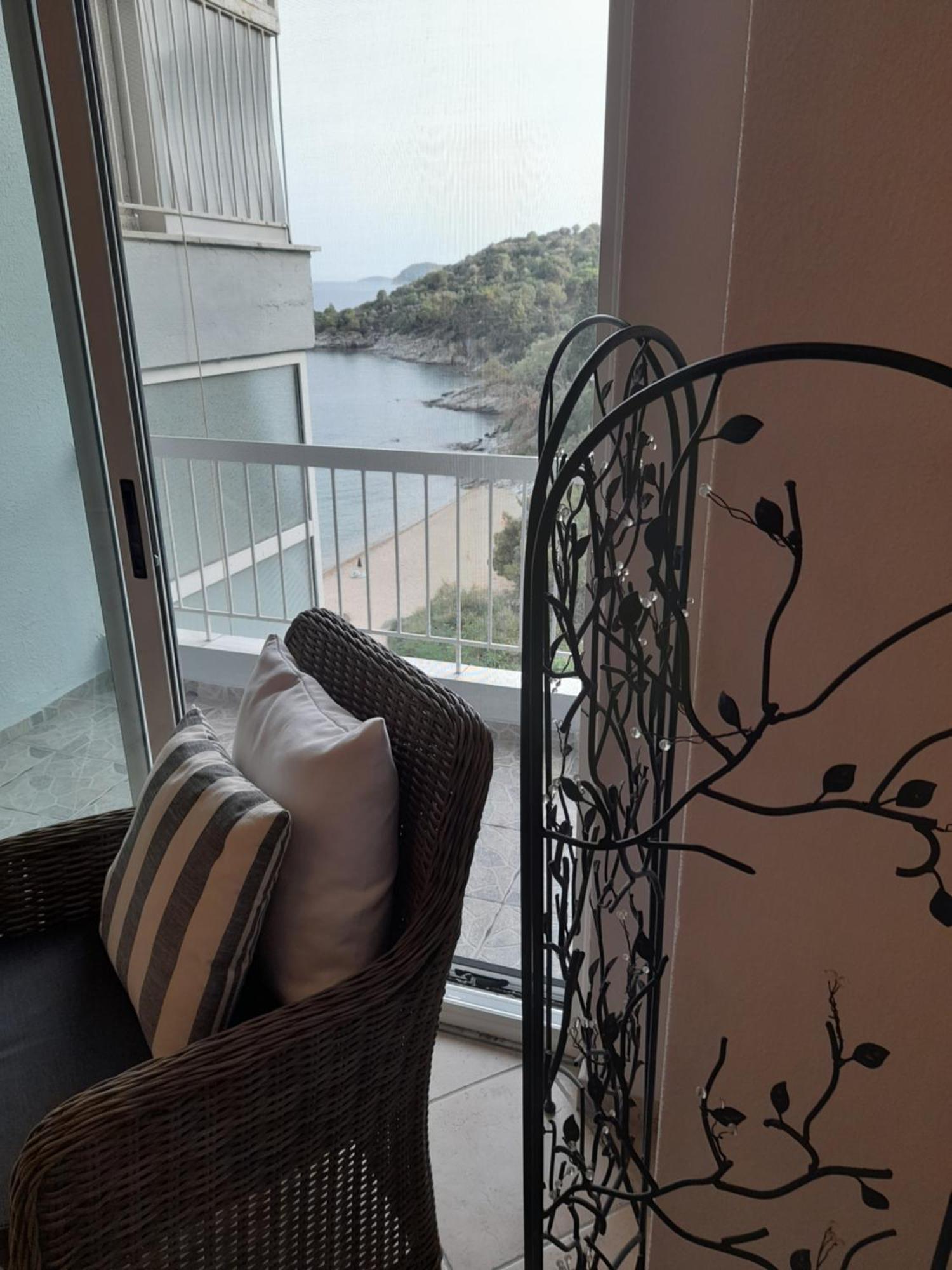 Balcony By The Sea Apartamento PalaiónTsiflíkion Exterior foto